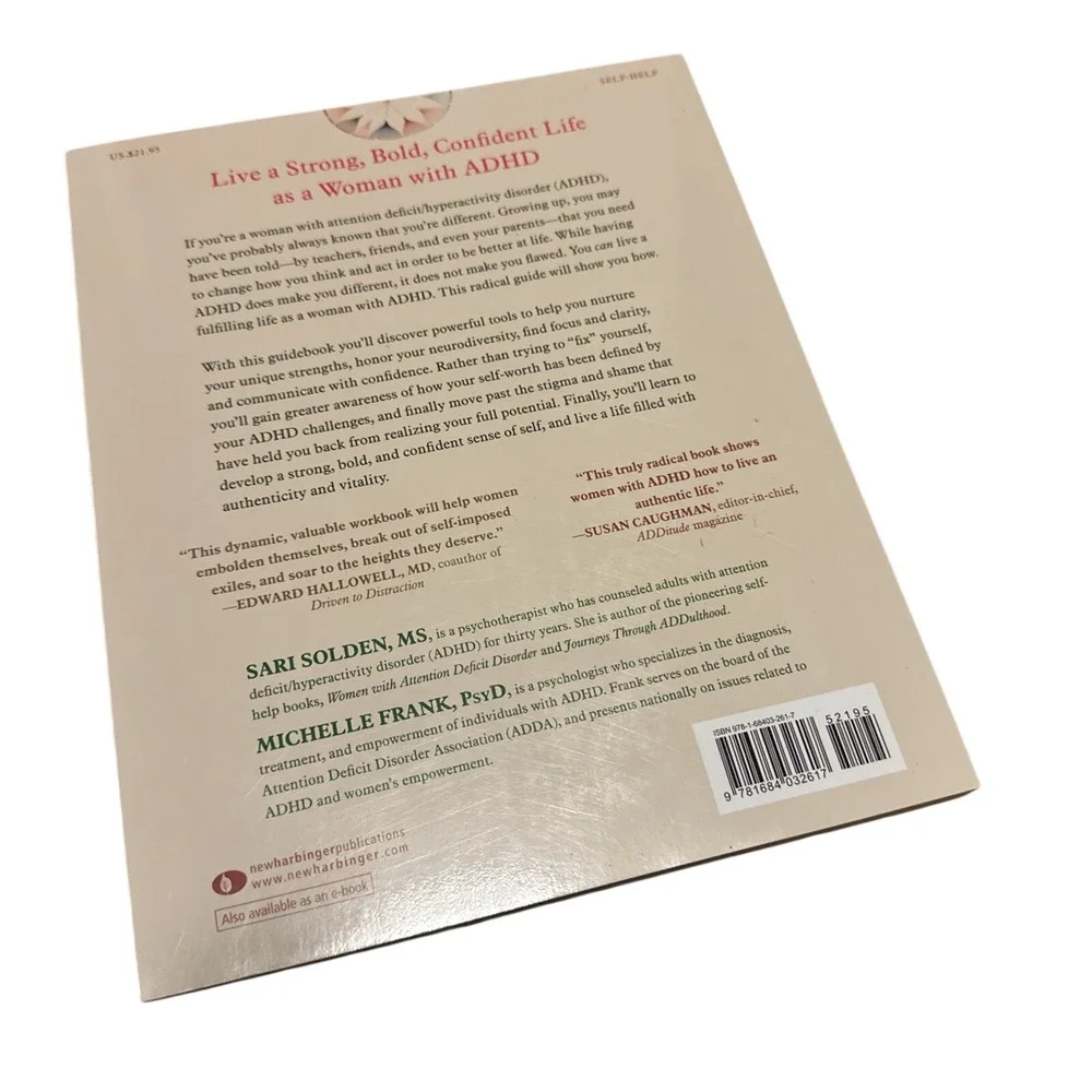 A Radical Guide for Women w/ADHD Workbook Sari Solden Michelle Frank Excellent